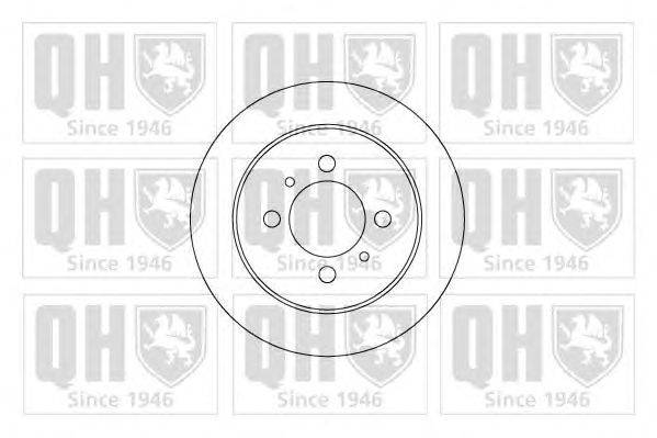 Тормозной диск QUINTON HAZELL BDC4893