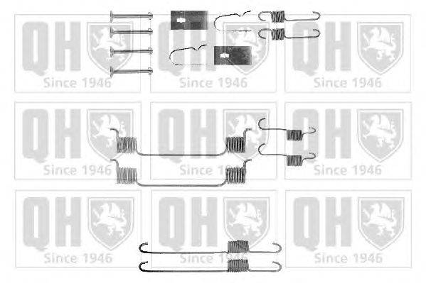 Комплектующие, тормозная колодка QUINTON HAZELL BFK356
