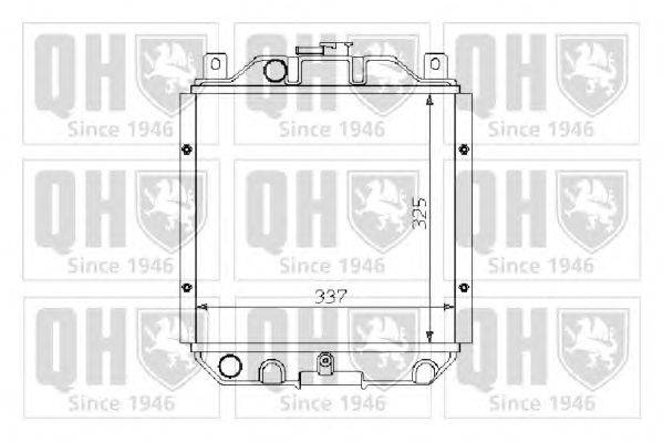 Радиатор, охлаждение двигателя QUINTON HAZELL QER1378