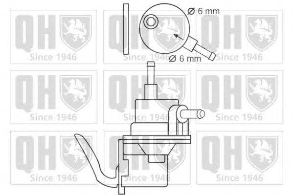 Топливный насос QUINTON HAZELL QFP157