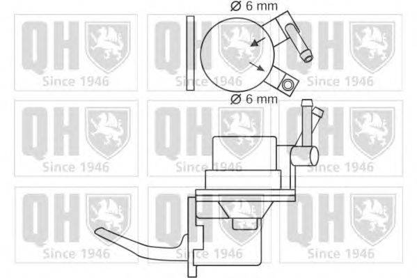 Топливный насос QUINTON HAZELL QFP61