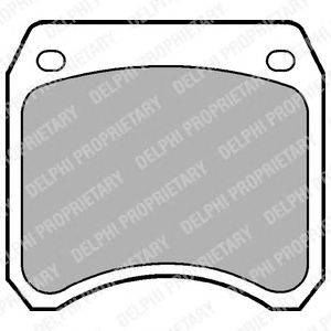 Комплект тормозных колодок, дисковый тормоз HP (ZEBRA) 2117