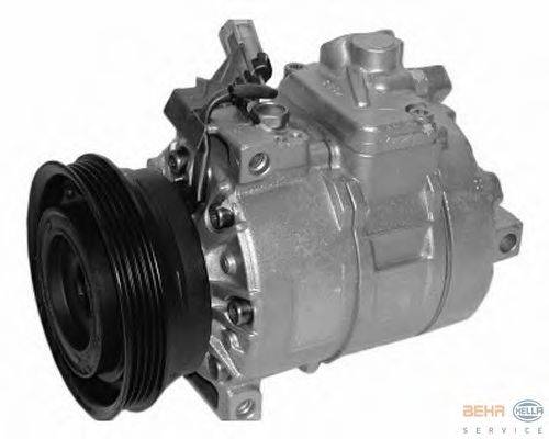 Компрессор, кондиционер BEHR HELLA SERVICE 8FK 351 132-591