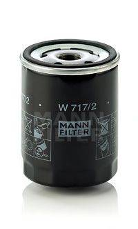 Масляный фильтр MANN-FILTER W 717/2