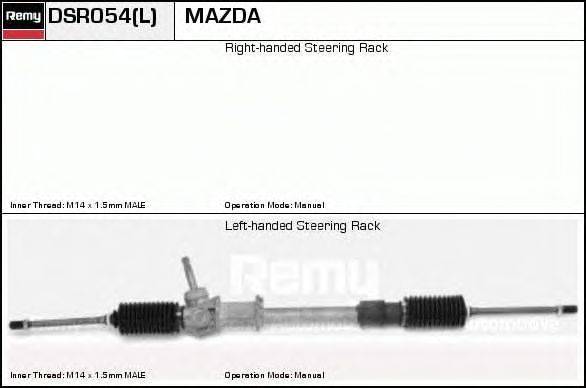 Рулевой механизм DELCO REMY DSR054L