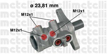 Главный тормозной цилиндр METELLI 05-0313