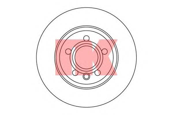 Тормозной диск NK 202552
