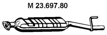 Средний глушитель выхлопных газов EBERSPÄCHER 23.697.80