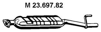 Средний глушитель выхлопных газов EBERSPÄCHER 23.697.82