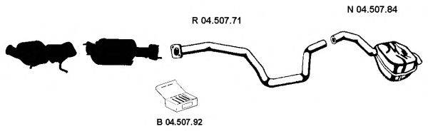 Система выпуска ОГ EBERSPÄCHER 042161