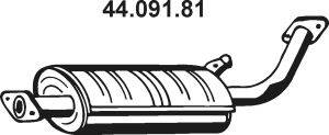 Средний глушитель выхлопных газов EBERSPÄCHER 44.091.81