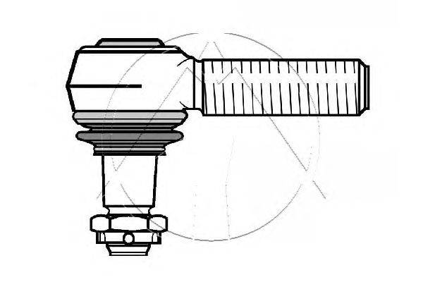 Наконечник поперечной рулевой тяги SIDEM 6037