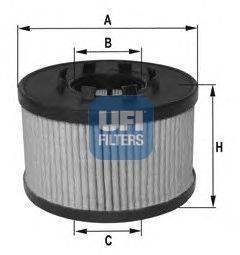 Масляный фильтр UFI 2503300