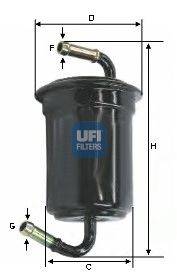 Топливный фильтр UFI 31.636.00