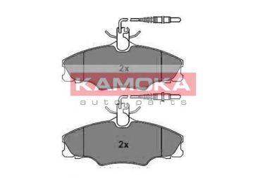 Комплект тормозных колодок, дисковый тормоз KAMOKA 21724
