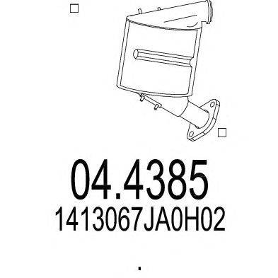 Катализатор MTS 04.4385