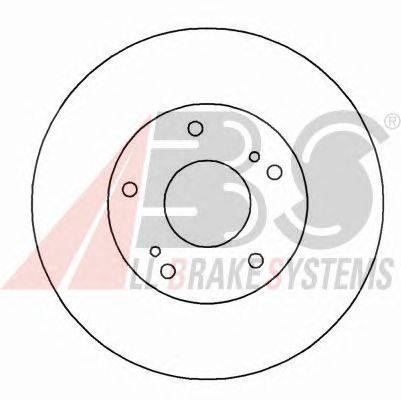 Тормозной диск A.B.S. 16494 OE