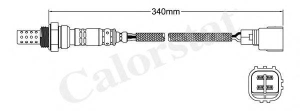 Лямбда-зонд CALORSTAT by Vernet LS140235