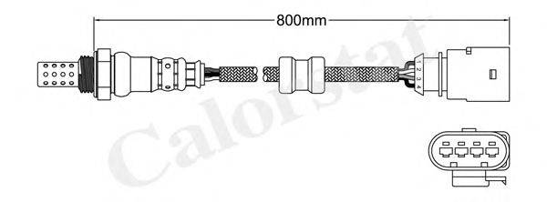 Лямбда-зонд CALORSTAT by Vernet LS140666