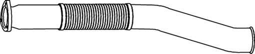 Труба выхлопного газа DINEX 48137
