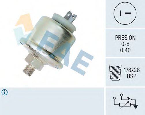 Датчик, давление масла FAE 14140