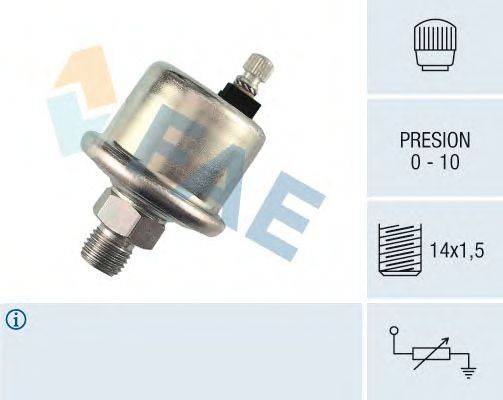 Датчик, давление масла FAE 14880
