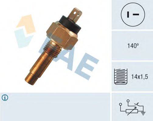 Датчик, температура охлаждающей жидкости FAE 34340