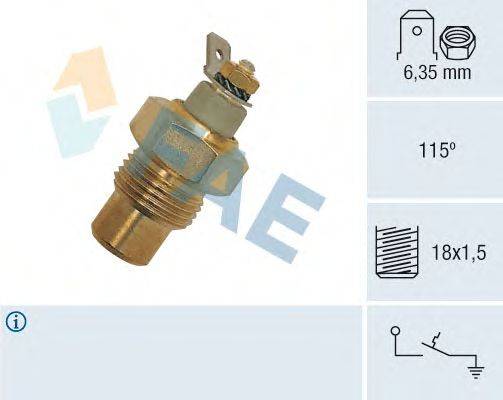 термовыключатель, сигнальная лампа охлаждающей жидкости FAE 35080