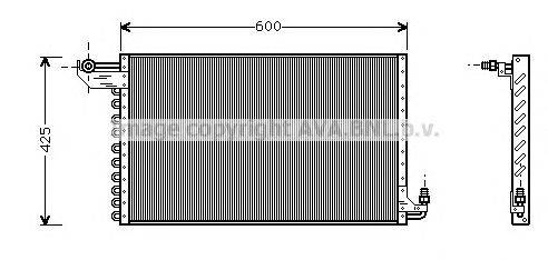 Конденсатор, кондиционер AVA QUALITY COOLING CT5018