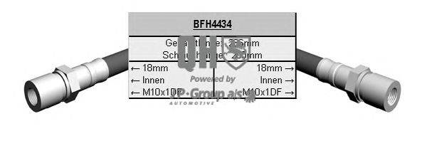 Тормозной шланг JP GROUP BFH4434
