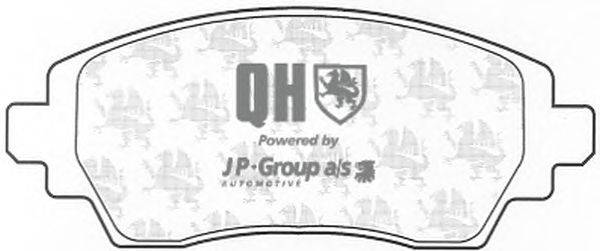 Комплект тормозных колодок, дисковый тормоз JP GROUP BP1148