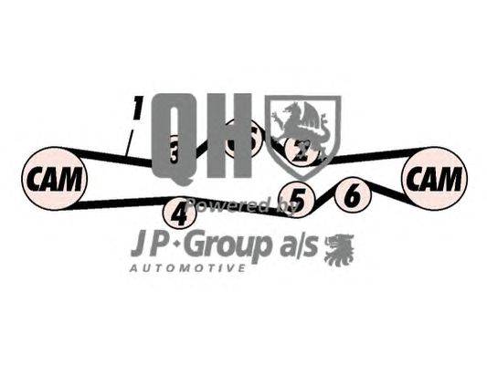 Комплект ремня ГРМ JP GROUP QBK555
