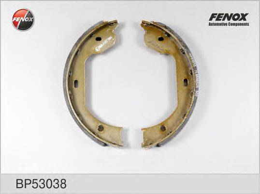 FENOX (НОМЕР: BP53038) Комплект тормозных колодок