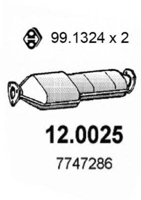 Катализатор ASSO 120025