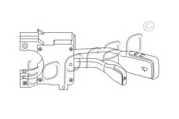 Переключатель стеклоочистителя TOPRAN 107273