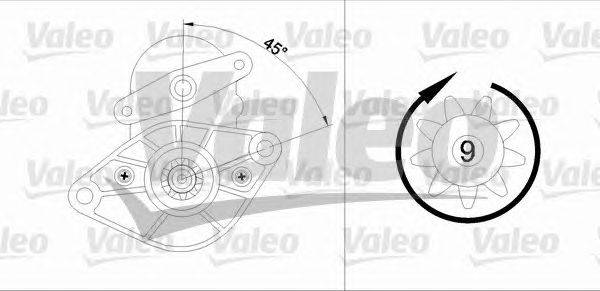 Стартер VALEO 455591