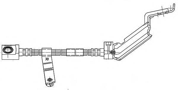 Тормозной шланг CEF 513272