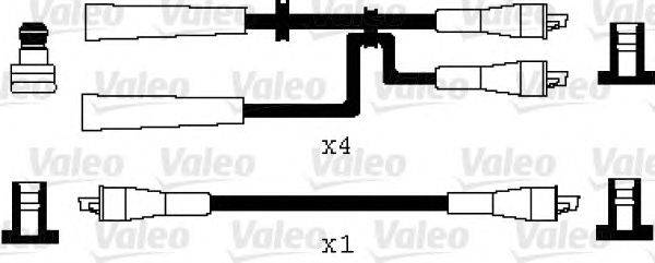 Комплект проводов зажигания VALEO 346046