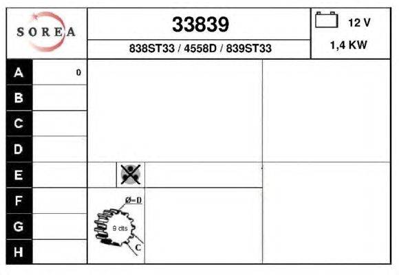 Стартер EAI 33839