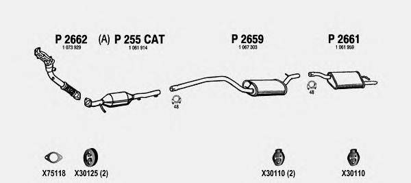 Система выпуска ОГ FENNO FO307