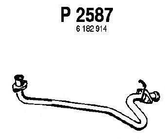 Труба выхлопного газа FENNO P2587