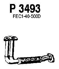 Труба выхлопного газа FENNO P3493