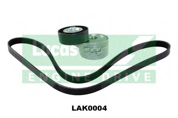 Поликлиновой ременный комплект LUCAS ENGINE DRIVE LAK0004