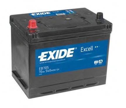 EXIDE (НОМЕР: EB705) Стартерная аккумуляторная батарея; Стартерная аккумуляторная батарея