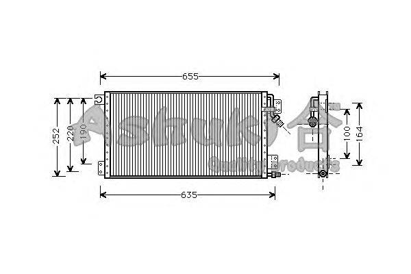 Конденсатор, кондиционер ASHUKI M981-14