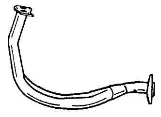 Труба выхлопного газа MTS 14640