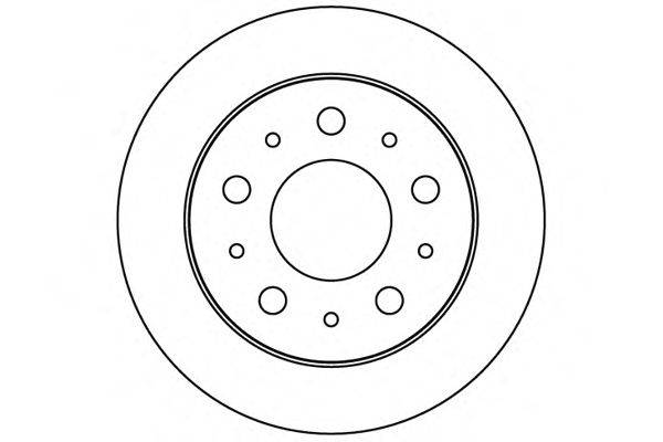 Тормозной диск SIMER D1016