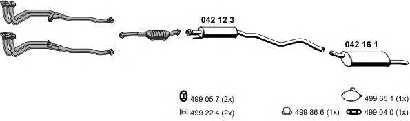 Система выпуска ОГ ERNST 050204