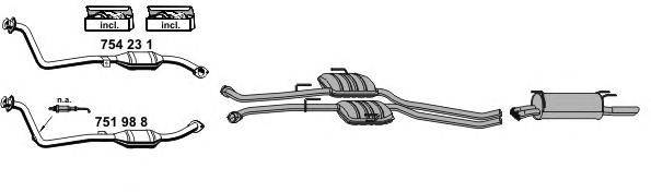 Система выпуска ОГ ERNST 050788