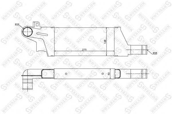 Интеркулер STELLOX 10-40059-SX